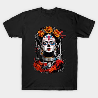 Halloween Women Skeleton T-Shirt